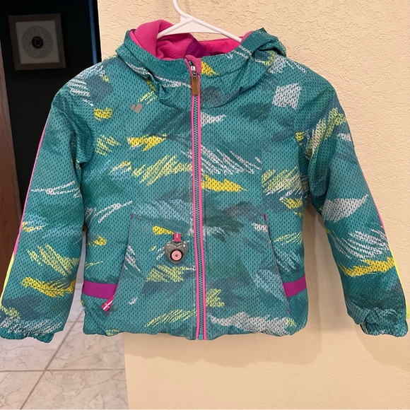 Girls size 5 Obermeyer Ski Jacket - Picture 1 of 4